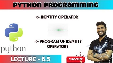 Identity Operator #Learn_coding #khansir #tcs #tcsignite #wipro #wet #nqt #ninja #olevel