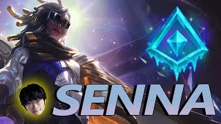 FPX Tian丨AD Senna Support Got Kill Steal, Tian Fought Back!