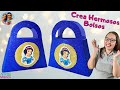 🔴Cómo Hacer HERMOSOS BOLSOS En Foami, FÁCIL y Económico Con Arte en Tus Manos