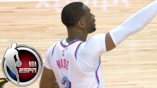 Dwyane Wade gets standing ovation in first game back with Miami Heat | ESPN