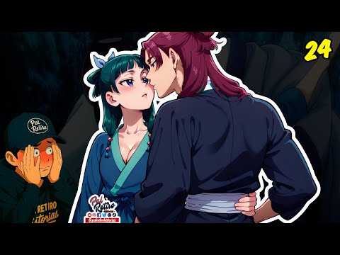 24- Jinshi EATS MAOMAO'S NECK IN FRONT OF EVERYONE in KUSURIYA NO HITORIGOTO