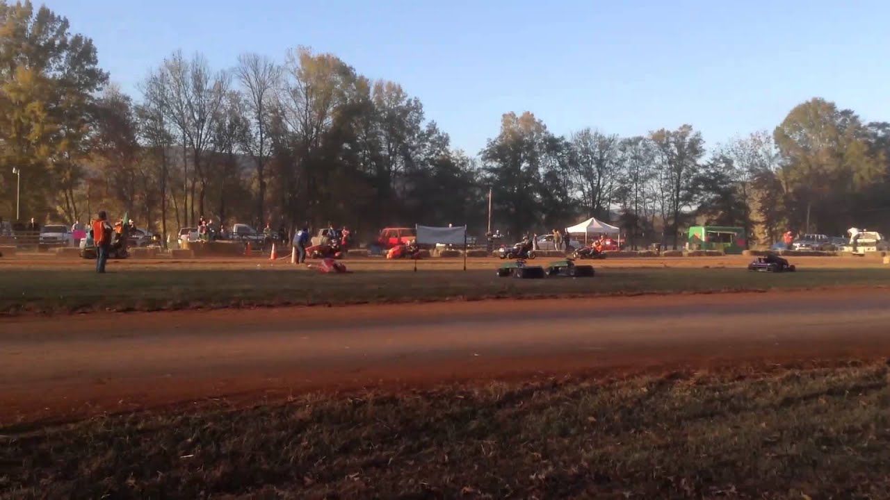 All American Mower Racing Championships 2014 - FXT Feature Race - YouTube