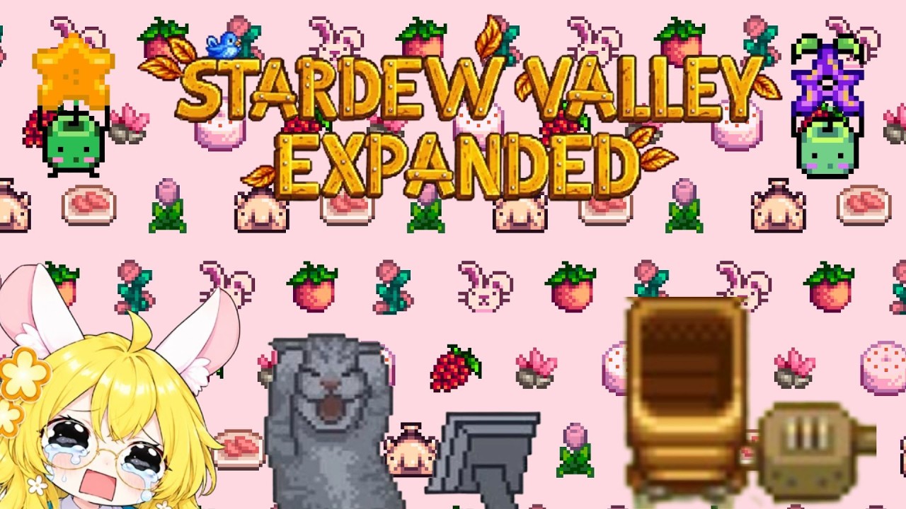 Mở khóa xe mỏ và nâng cấp vòi tưới!! 『Stardew Valley Extended,...』 pt.4