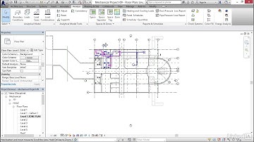 Revit Mechanical tutorials | 04 09 Creating HVAC zones