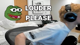 Chat wakes up to xQc screaming in the mic