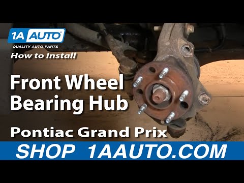 How to Replace Hub Assembly 97-08 Pontiac Grand Prix