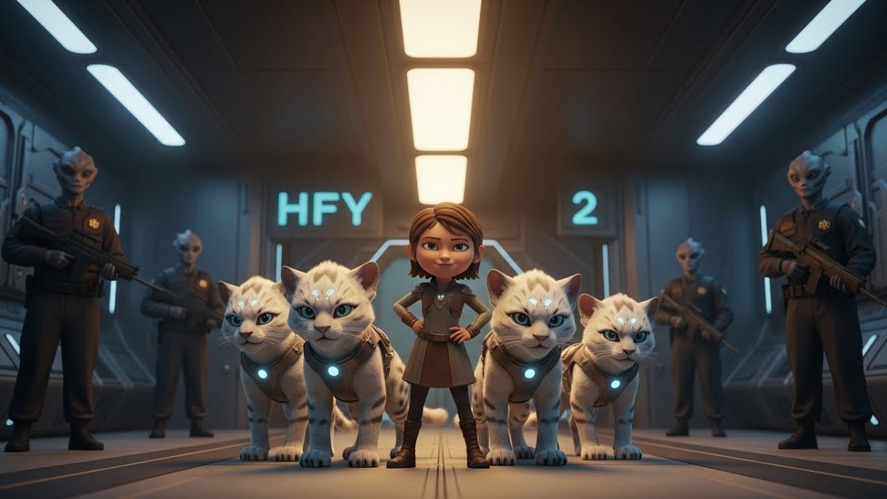 Security Asked Who the cat Cubs Followed — The Little Human Girl Smirked, and None Spoke Again