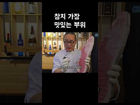참치회 가장 맛있는 부위 최초공개#shorts