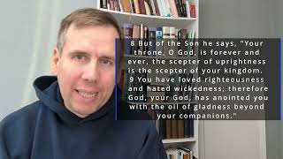 Hebrews 1:4-14 in three minutes