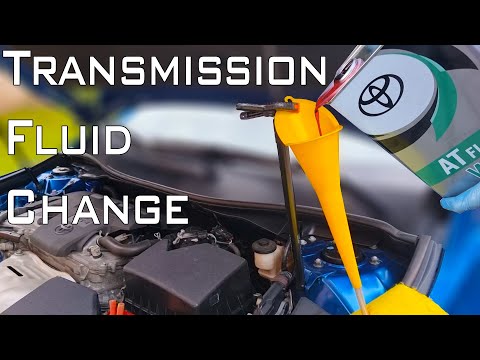 How to Change Transmission Fluid on 2015-2017 Toyota camry/Cars without Transmission dipstick