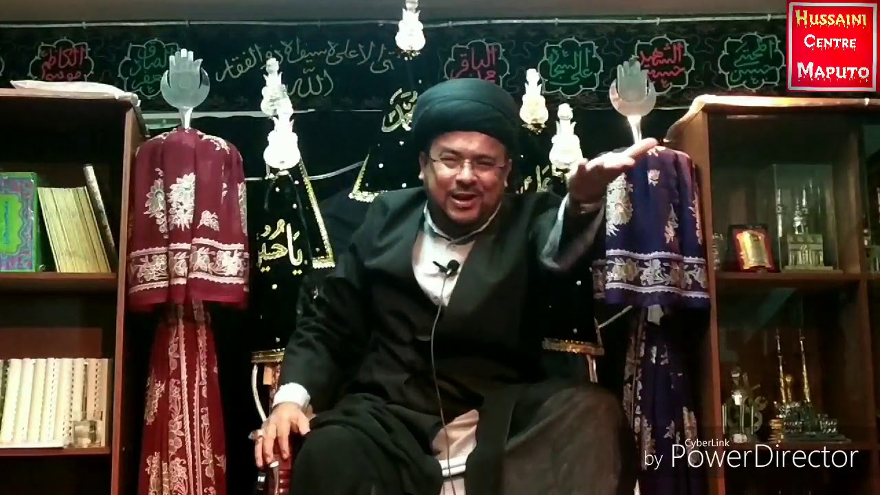 6-Moharram 1441 hijri Majlis e Aza Molana Mujtaba Qasim # Hussaini centre Maputo
