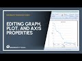 Grapher editing a graph plot or axis training