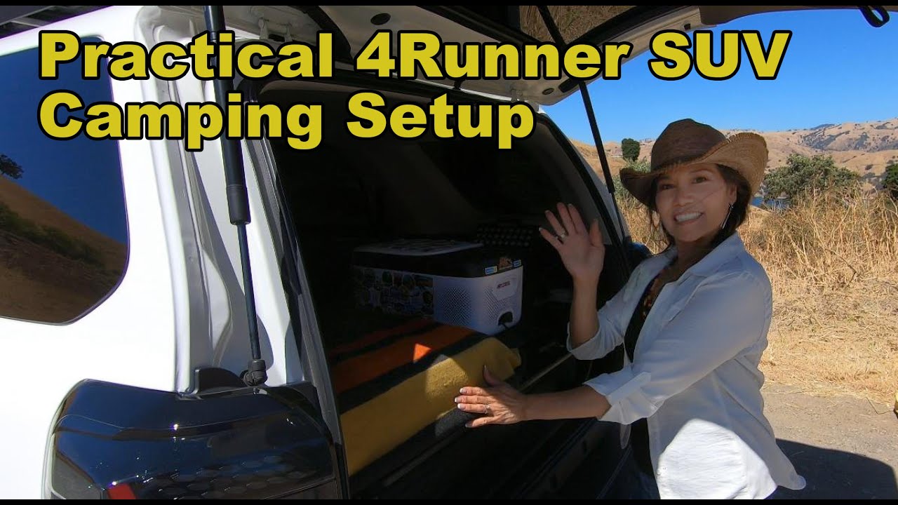 Melanie's Practical 4Runner Camping Setup