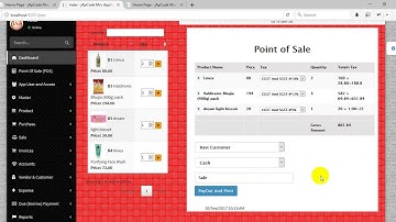 Shop Mate (Point of sale and Inventory) Sale and Purchase GST Software open source accounts