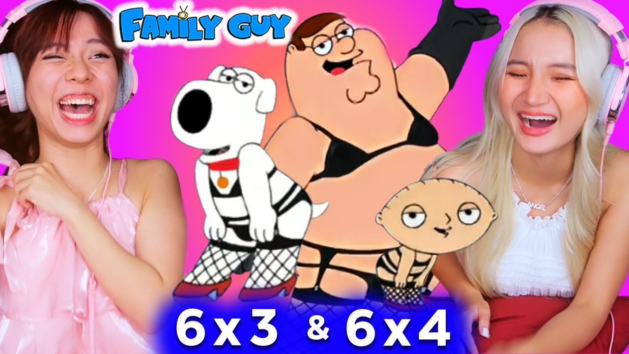 Asian Girls React | Family Guy Season 6 | Ep 3 & 4 (Family Guy Reaction)