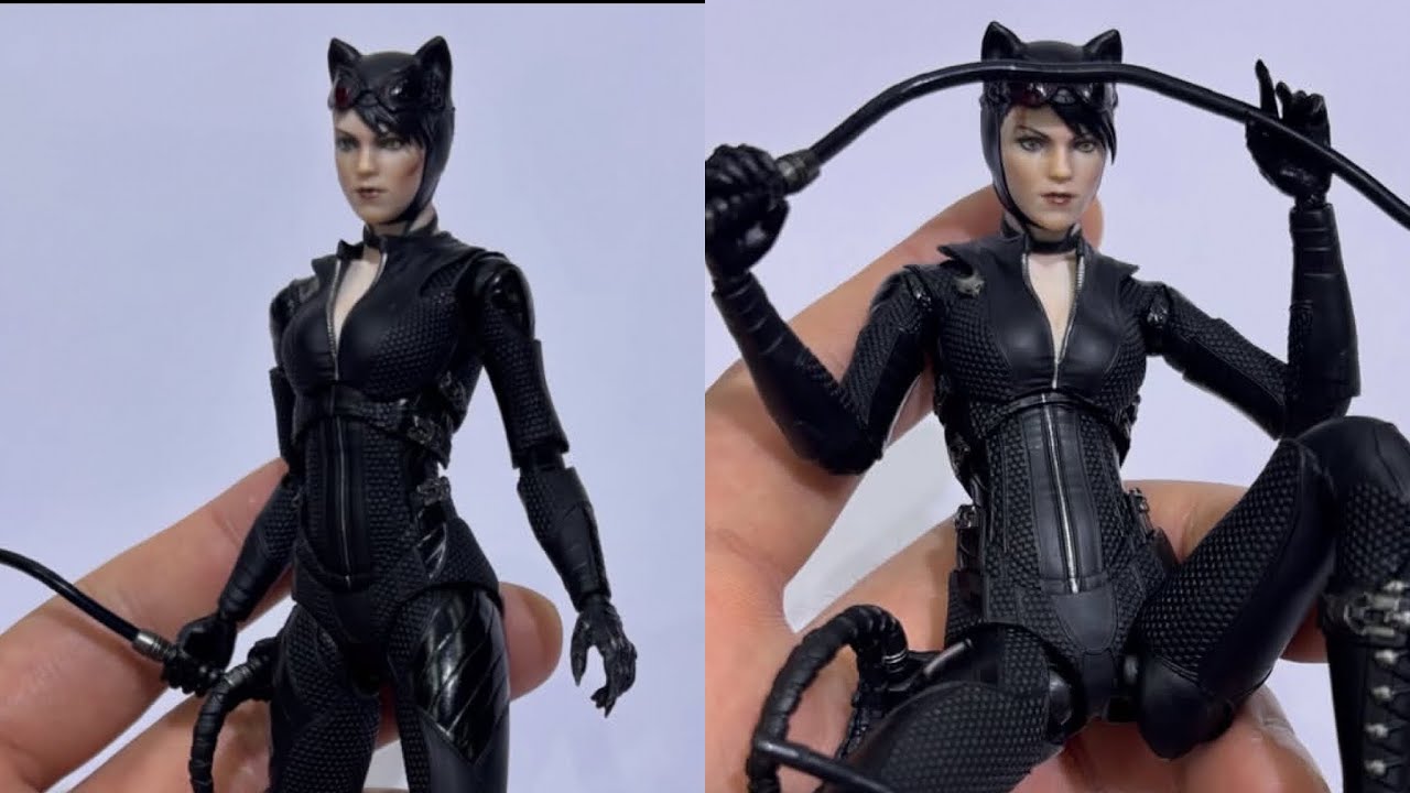 New Catwoman Arkham Knight action figure UPF in hand preorder at