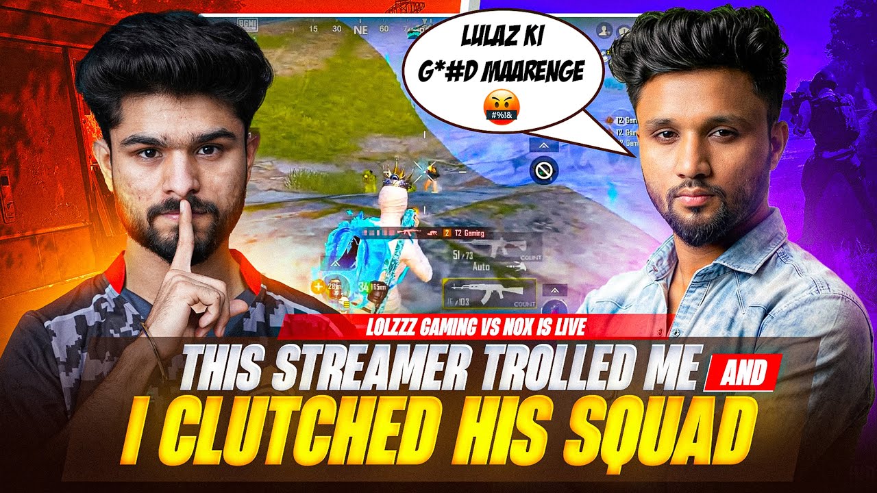 THIS STREAMER TROLLED ME AND THIS IS HOW I TOOK REVENGE 🔥 | LoLzZz vs NOX IS LIVE 3 TIMES FIGHT