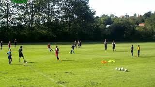 The Double Square.  Feints & Changes of Direction, With Limited Pressure