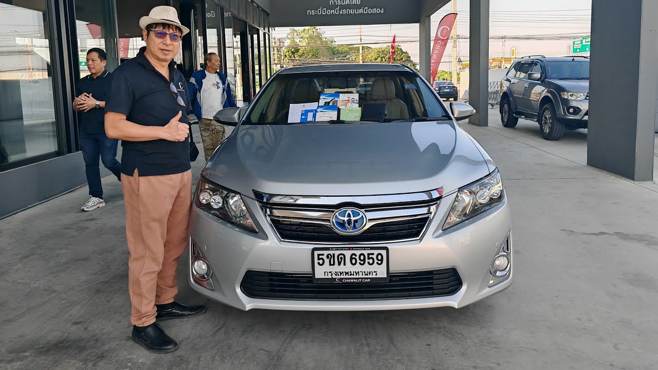 เข้าใหม่ TOYOTA CAMRY 2.5 HYBRID ปี2014 ไมล์ 5X,XXX KM สวยจัดๆ สนใจ.092-487-1015​