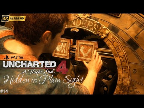 Uncharted 4 | What is Hidden in Plain Sight | Gameplay | Walkthrough & Collectibles | 4K | 30fps