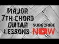 MAJOR 7 CHORD VOICINGS lesson in the key of C(see the description for the chord inversions details)