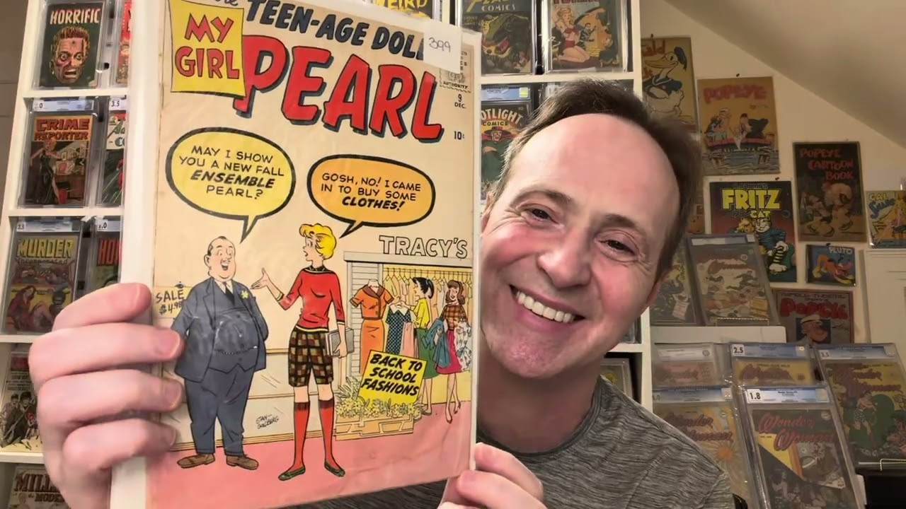 Распаковка комиксов Pt1 Collections | Коллекция My Girl Pearl | Стэн Ли и Дэн ДеКарло