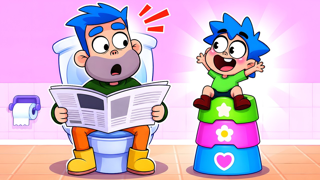 👉 🚽 Potty Training Song! 😲 Where Is My Potty? | Funny Nursery Rhymes & More Kids Cartoons