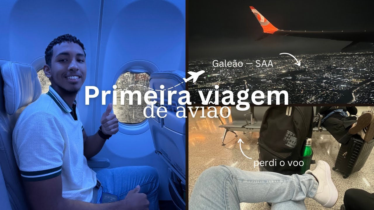 Primeira viagem de avião!✈️  Rio até Salvador, como foi…