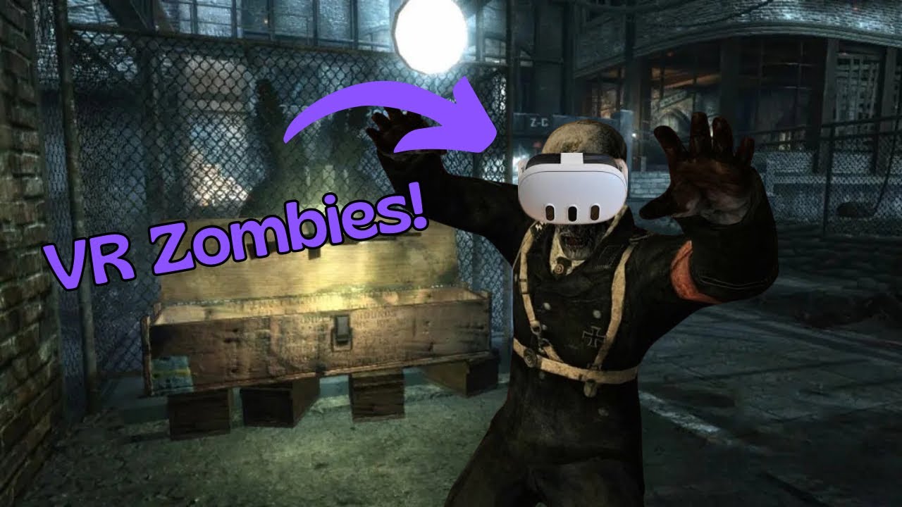 Cod Vr Simulator Playing VR COD Zombies! - YouTube