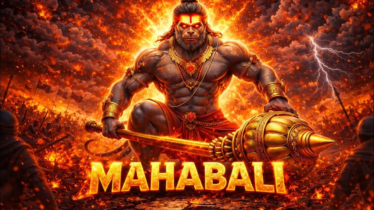 MAHABALI || OFFICIAL MUSIC VIDEO || #Hanuman#JaiHanuman#BajrangBali#Mahabali#PawanPutraHanuman