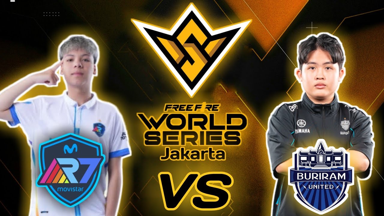 Buriram united Esports Vs Movistar R7 Free fire world series 2025 