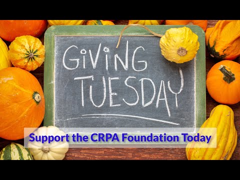 Support the CRPA Foundation Today!