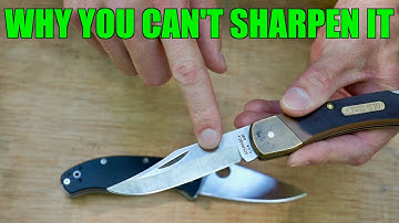 KNIFE SHARPENING TIPS | 2 reasons why you can
