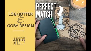 A perfect match! • Log+Jotter Subscription &amp; Goby Design Notebook Cover