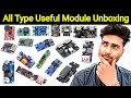 Unboxing All Type Modules Using DIY Project 💯 Useful Electronic Components