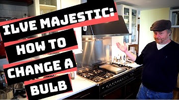 Ilve Majestic: How to Change a Halogen Bulb