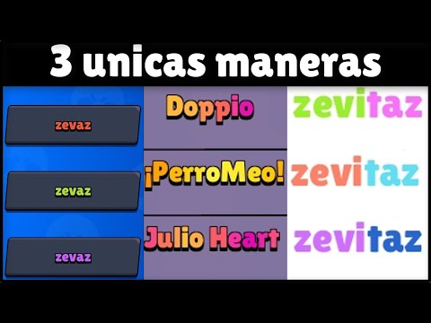 Video Color Name Brawl Stars - cómo cambiar nombre en brawl stars