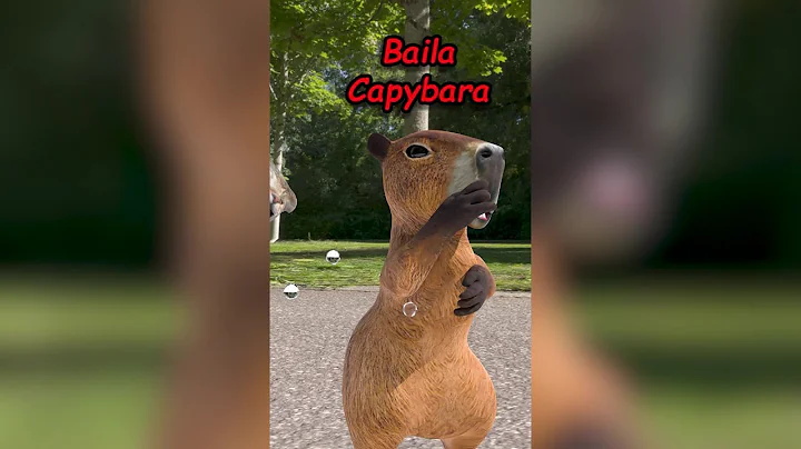 Baila capibara la emotisa insana ORIGINAL | Baila capibara la emotiza insana REAL