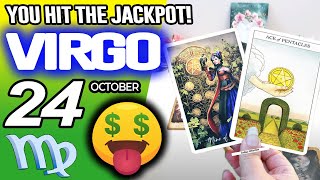 Virgo ♍️🤑YOU HIT THE JACKPOT!💲💲 horoscope for today OCTOBER 24 2025 ♍️ #virgo tarot OCTOBER
