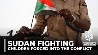 Sudan sees surge in child soldier recruitment as fighting continues