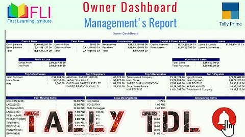 Owner Dashboard| management Dashboard| Owner Report| MIS Report| Smart Report| Customised Report|FLI