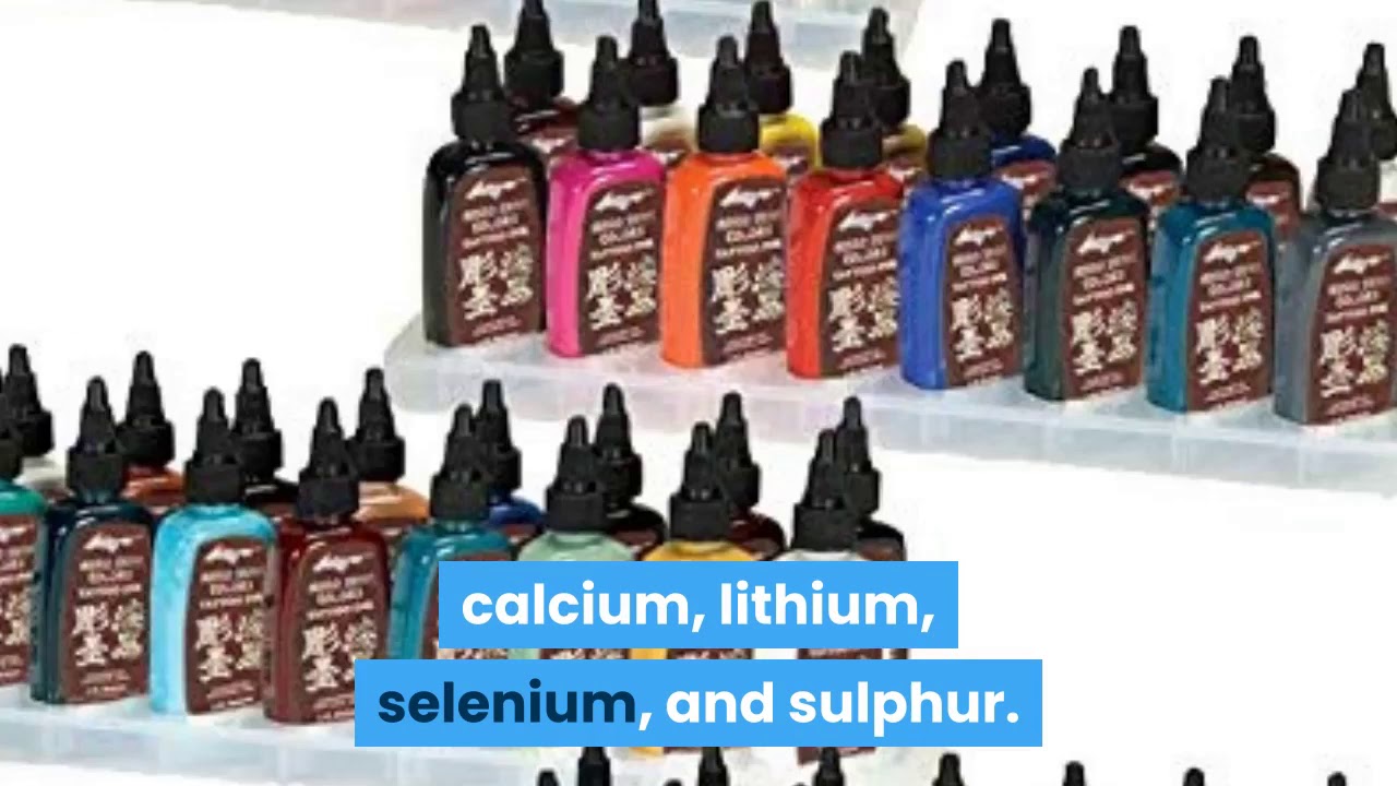 What chemicals are in tattoo ink? YouTube