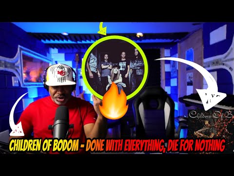 Children Of Bodom - Done With Everything, Die For Nothing - Producer Reaction with Freestyle Bass