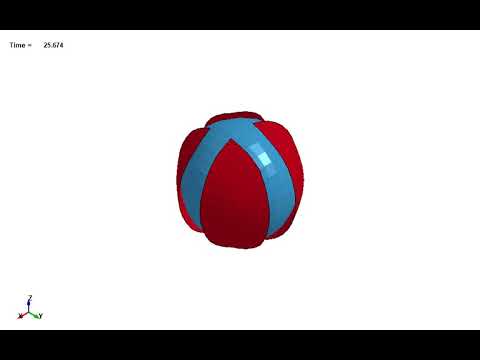 LS-DYNA Examples - Exploding Sphere