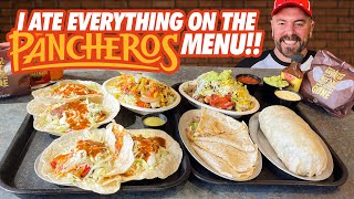 Pancheros' Massive Full Menu Mexican Food Challenge!!
