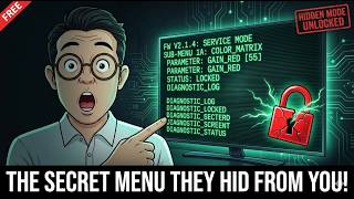 Hidden TV Service Menu: The $0 Trick That Replaces a $600 Professional Calibration