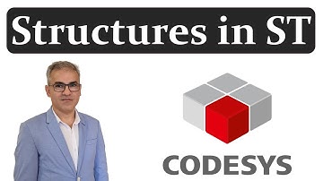CODESYS: Declaring and using "Structure" in the structured text (ST) programming #codesys #iec61131