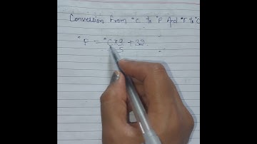 CONVERSION OF TEMPERATURE (CELSIUS TO FAHRENHEIT SCALE)