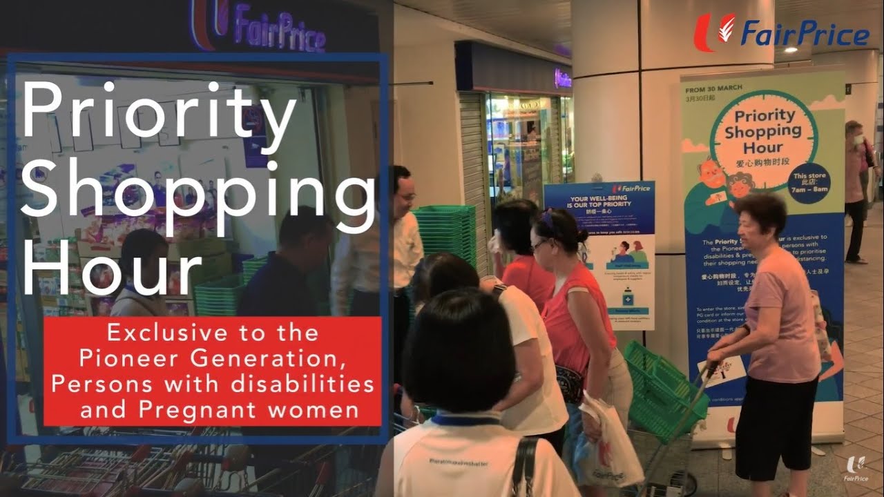 FairPrice customers share their Priority Shopping Hour experience - YouTube