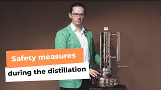 ⭐Safety measures during the distillation⭐